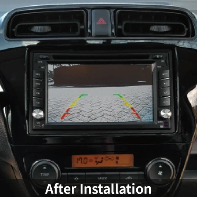 Alt view image 2 of 3 - Double Din Fascia For Mirage Space Star Attrage Radio Stereo Panel Dash Mounting Installation Trim Kit Face Frame