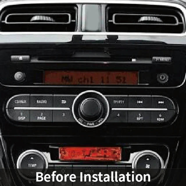 Alt view image 3 of 3 - Double Din Fascia For Mirage Space Star Attrage Radio Stereo Panel Dash Mounting Installation Trim Kit Face Frame
