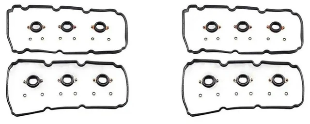 Main image of 2X Valve Cover Gasket Set 12030-5G0-000 12050-5G0-00 For Honda Accord Odyssey Pilot Acura Mdx Rdx Rlx Tlx 3.5L