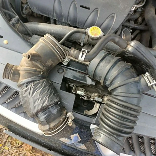 Alt view image 2 of 3 - 2X Air Cleaner Air Intake Hose Air Flow Tube For OUTLANDER ASX CW4W CW6W GA2 1505B030 1505A423 1505A630