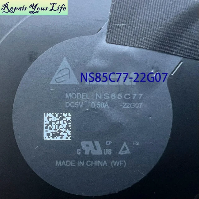 Alt view image 3 of 3 - Notebook Cooler CPU Fan For ThinkPad X13 Yoga Gen 4 21F2 21F3 21EX, 21EY Cooling Radiator Fans NS85C77-22G07 5H41B77358
