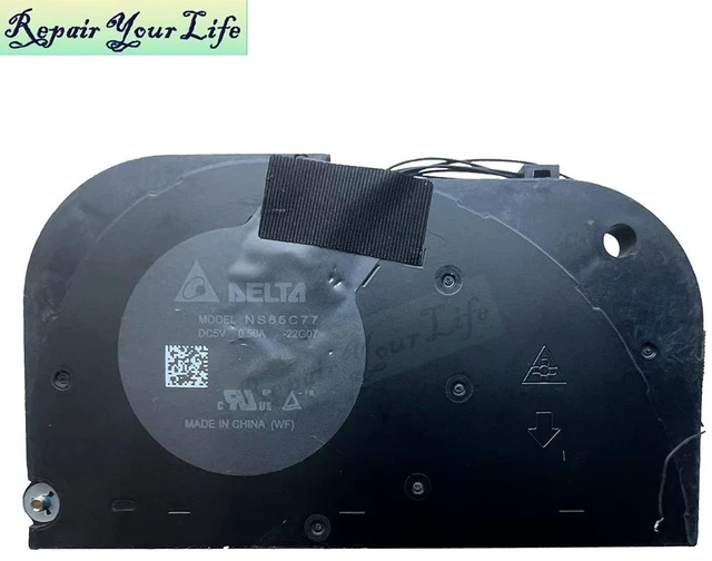 Main image of Notebook Cooler CPU Fan For ThinkPad X13 Yoga Gen 4 21F2 21F3 21EX, 21EY Cooling Radiator Fans NS85C77-22G07 5H41B77358