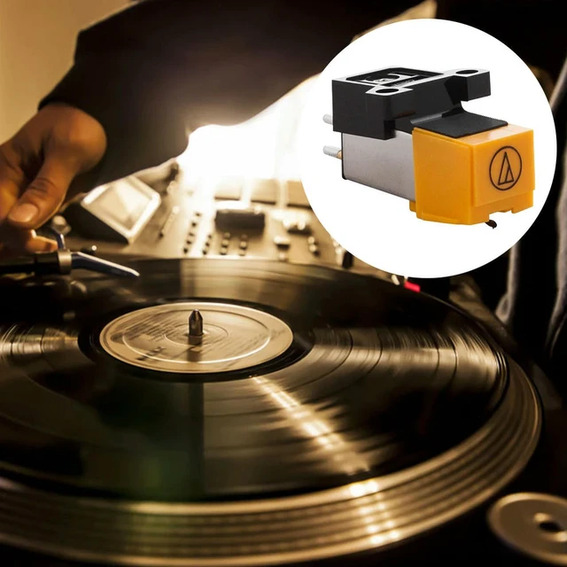 Alt view image 2 of 3 - AT91 LP Vinyl Record Player Phono Stylus Vinyl Cartridge Replace Stylus for LP Vinyl Record Player Turntable