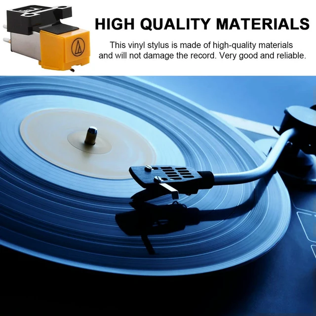 Alt view image 3 of 3 - AT91 LP Vinyl Record Player Phono Stylus Vinyl Cartridge Replace Stylus for LP Vinyl Record Player Turntable
