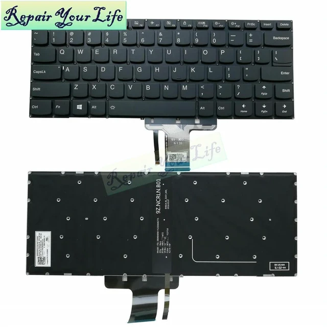 Main image of US English Backlit Keyboard for Yoga 510-14 510-14ISK 510-14AST 510-14IKB 510S-14 Laptop Keyboard PM4CB-US