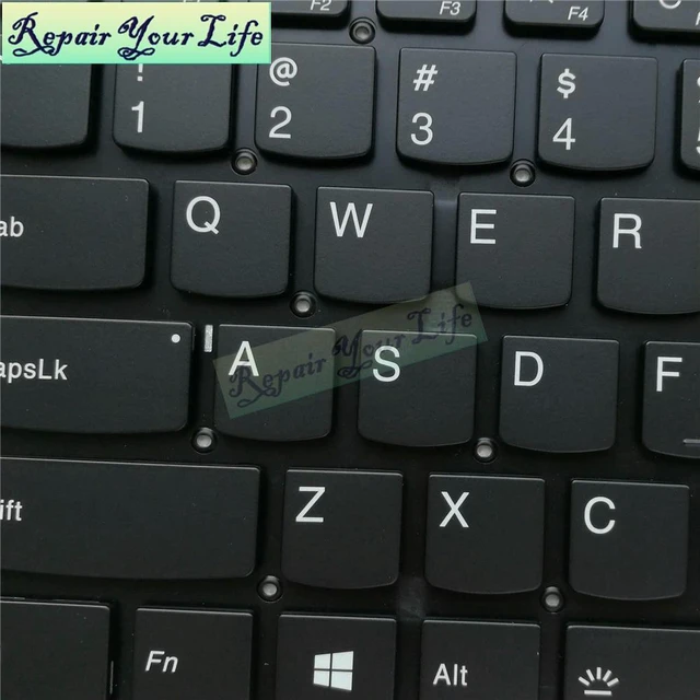 Alt view image 3 of 3 - US English Backlit Keyboard for Yoga 510-14 510-14ISK 510-14AST 510-14IKB 510S-14 Laptop Keyboard PM4CB-US