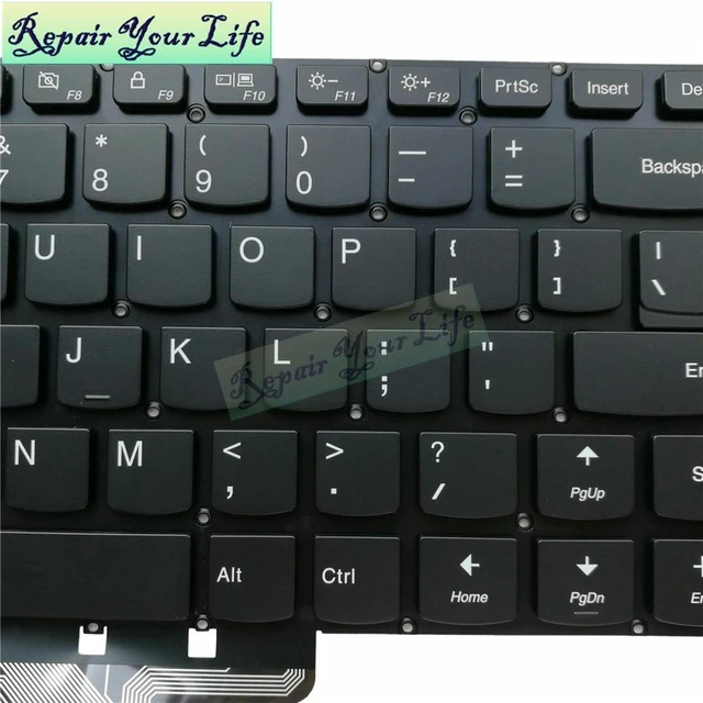 Alt view image 2 of 3 - US English Backlit Keyboard for Yoga 510-14 510-14ISK 510-14AST 510-14IKB 510S-14 Laptop Keyboard PM4CB-US