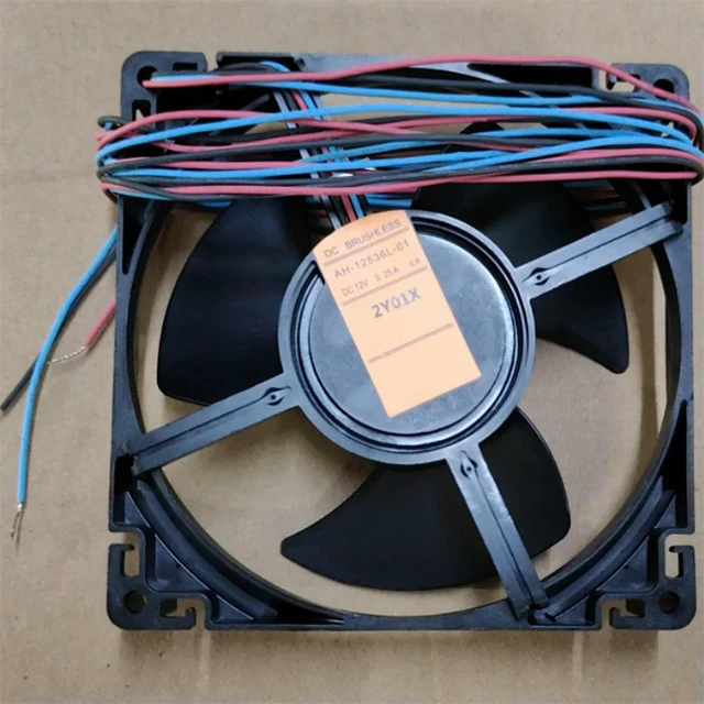 Main image of AH-12536L-01 Cooling Fan for RF18 20 22 31 34 Refrigerator Fan Motor 12CM 12V 12V 0.25A 12036 Fan Motor Freezer Accessories