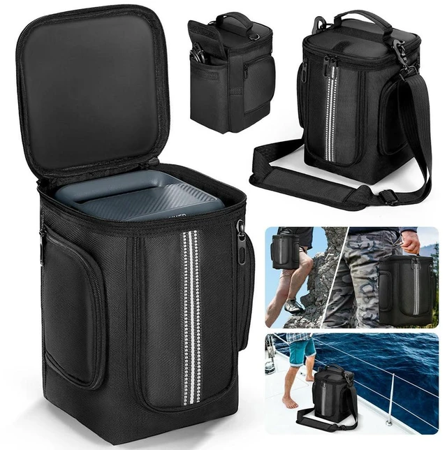 Main image of Carrying Case for Anker C300/C300 DC Power Station Bag Organizer Bag Waterproof Anti-drop with Shoulder Strap & Handle