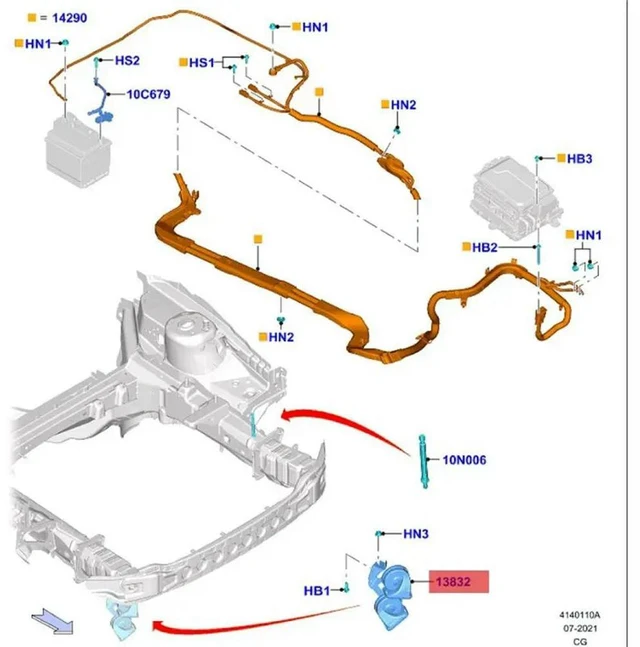 Main image of CM5Z13832A For Ford GCCG-C-Max PHEV 2016-Dual Speaker System With Mounting Bracket