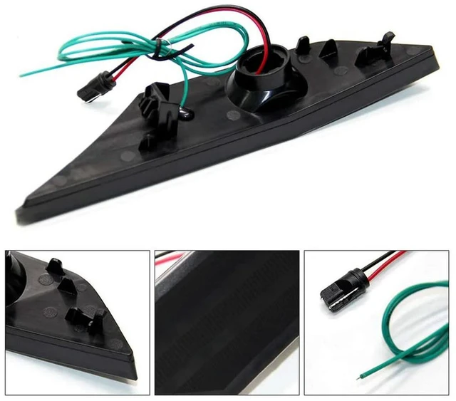 Main image of 2X Car Sidemarker Lamps Front Side Marker Light Kit Turn Signal Light For Honda Civic 10Th 2016-Up