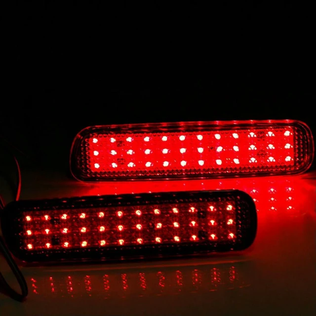 Main image of 4X Car LED Rear Bumper Reflector Brake Light Tail Lamp For Toyota Land Cruiser 100/Cygnus LX470