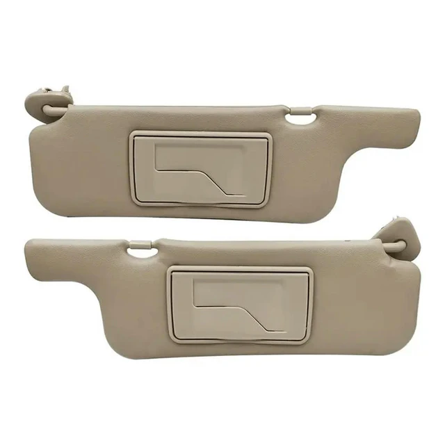 Alt view image 2 of 3 - Sun Shielding Board Car Sun Visor For Toyota Corolla 2001-2007 Makeup Mirror Inner Windscreen Sunvisor