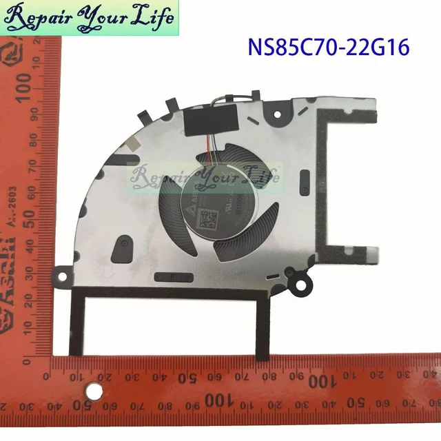 Main image of Notebook Cooling CPU Fan For S5504 K5504 Vivobook S 15 OLED S5504VA K5504VN Cooler Radiator 13NB0ZQ0M05011 NS85C70-22G16