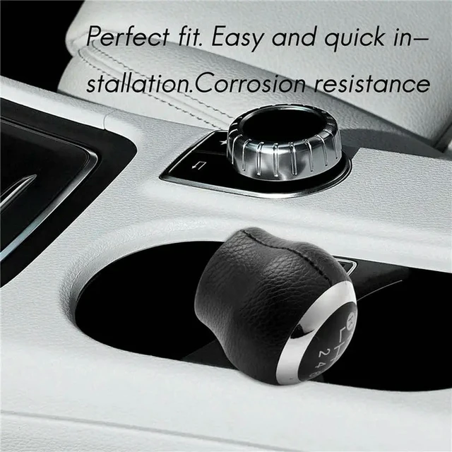 Alt view image 3 of 3 - 5X Car 6 Speed Abs Plastic Mt Gear Shift Knob For Toyota Corolla 1.8Mt 2007-2013 / Rav4 Avensis Yaris D4D Urban Lever