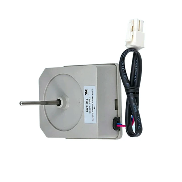 Alt view image 3 of 3 - 1 PCS Refrigerator Fan Motor For Ronshen Refrigerators ZWF-10-2 DC 13V 140mA C0937.4.4 Fan Cooling Motor Accessories Parts