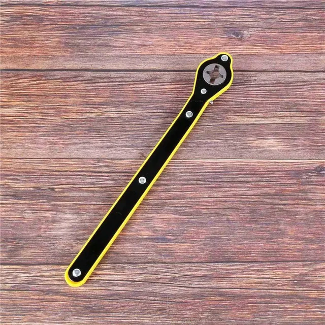 Alt view image 3 of 3 - 5X Automobile Tire Ratchet Wrench Tire Jack Removal Wrench Cross Jack or Saving Wrench Jack Rocker