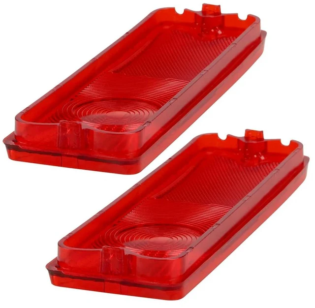 Main image of For Chevy/GMC Pickup Truck 1967-1972 2X Red LED Tail Light& Tail Backup Light C677209 Replacement Parts
