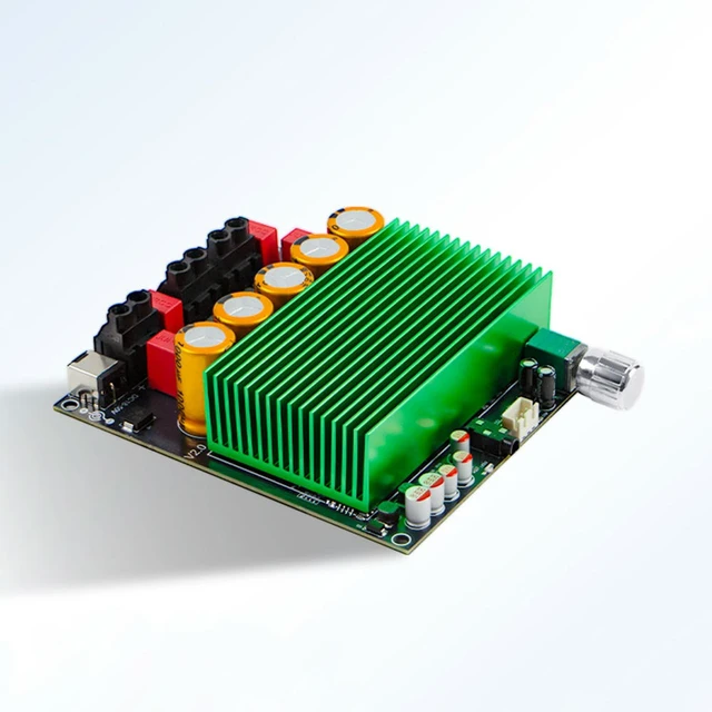 Alt view image 3 of 3 - YS-6002 Pure Power Amplifier 600W+600W 2.0 HiFi Stereo Speaker Amplifiers Dual Stereo Channel Module For DIY Speaker Project