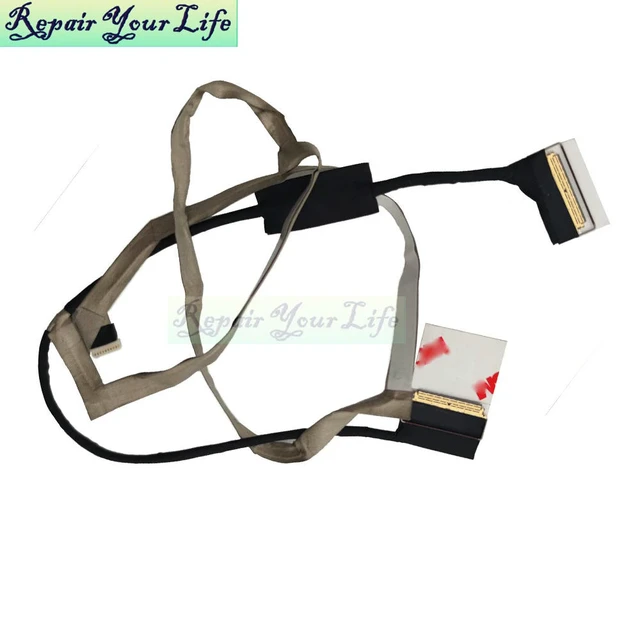 Alt view image 2 of 3 - V4WJG LCD Screen Cable For For 17 R5 17E R4 UHD DC02C00I100 0V4WJG Laptop Display Video Screens Flex Ribbon Wire