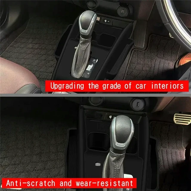 Alt view image 3 of 3 - For Fronx 2024 Car Gear Shift Panel Silicone Cup Holder With Side Box RHD