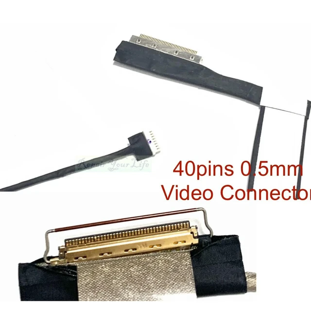 Alt view image 3 of 3 - LCD LVDS Cable for AN515-58 N22C1 LED Touch EDP Cable HH514 40pins 0.5 Video Connector DC02C00WX00 50.QHYN2.001