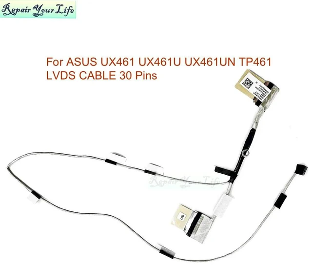 Main image of Laptop LCD Screen Video Cable For TP461 UX461 UX461U UX461UN LED Display Ribbon Camera Flex 14005-02510000 DD0BKQLC001 30P