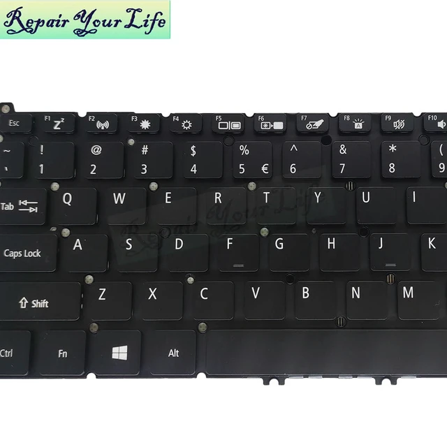 Alt view image 3 of 3 - US English Backlit Keyboard For Aspire A315-22 A315-34 42 54 55 A315-56 A315-57 N19C1 N19C5 Keyboards Light SV5P-A72BWL