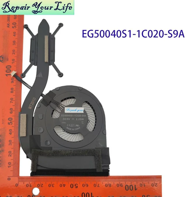Main image of CPU Cooling Fan Heatsink For ThinkPad X13 Gen 1 X390 X395 EG50040S1-1C020-S9A Notebook Cooler Radiator 01AW746 5H40W36667