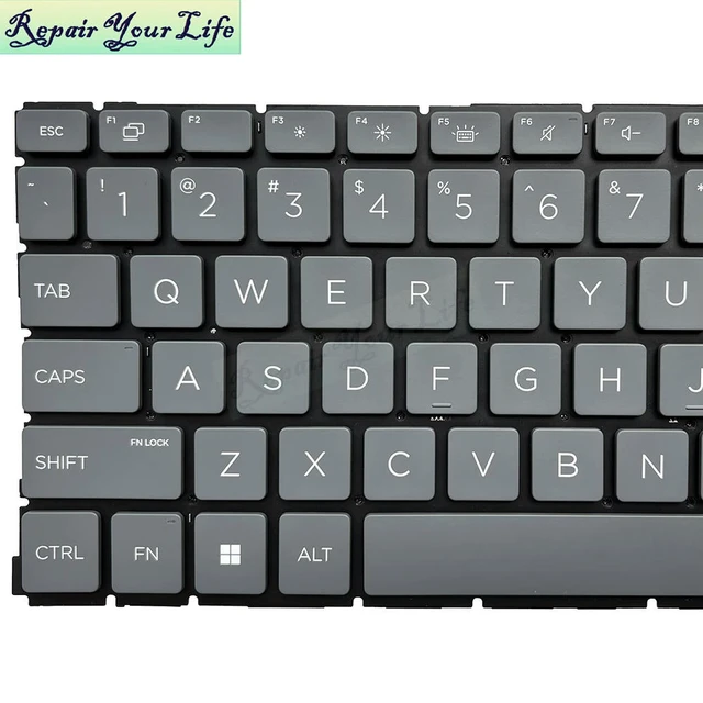 Alt view image 3 of 3 - US Backlit Keyboard For EliteBook 660 G11 665 665R G11 ProBook 460 465 G11 USA English Keyboards Backlight N98507 N95986-001