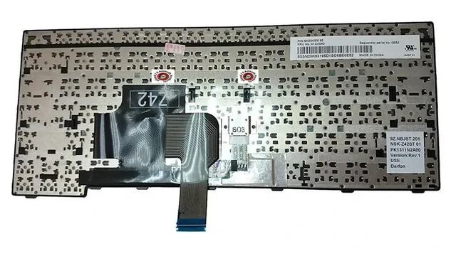 Alt view image 2 of 3 - Spanish Keyboard For Thinkpad E470 E470c E475 20H4 20H1 20H2 01AX050 01AX090 01AX010 Spain Fit Latin Trackpoint Keyboards