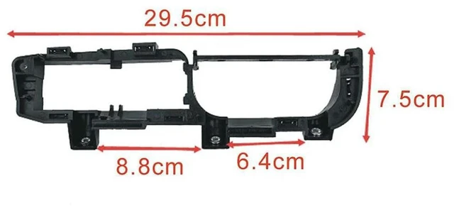 Main image of Interior Door Grab Handle Cover Panel Switch Bezel And Bracke For Jetta Golf MK4