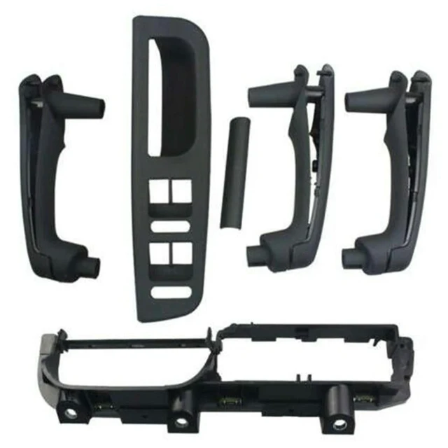 Alt view image 3 of 3 - Interior Door Grab Handle Cover Panel Switch Bezel And Bracke For Jetta Golf MK4