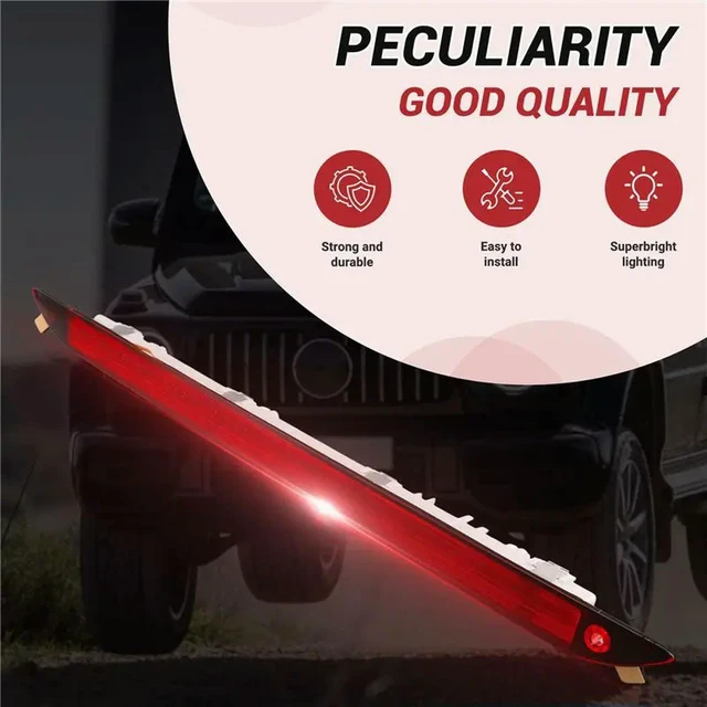 Alt view image 2 of 3 - For Mercedes Benz G550 G63 AMG 2019-2023 Rear Additional Brake Lamp 4639069500