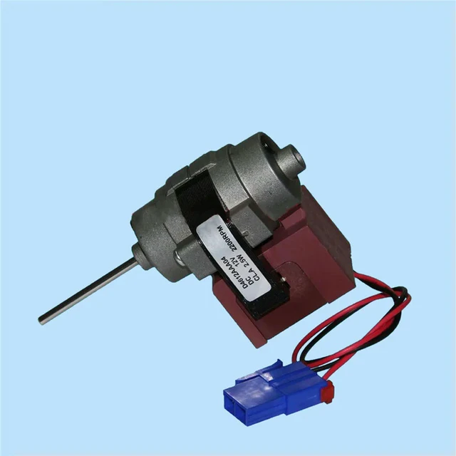 Alt view image 2 of 3 - 1 PCS Freezer Cooling DC Motor D4612AAA04 Single Fan Motor 12V 2.5W For Siemens Double Door Refrigerator Cooling Motor Parts