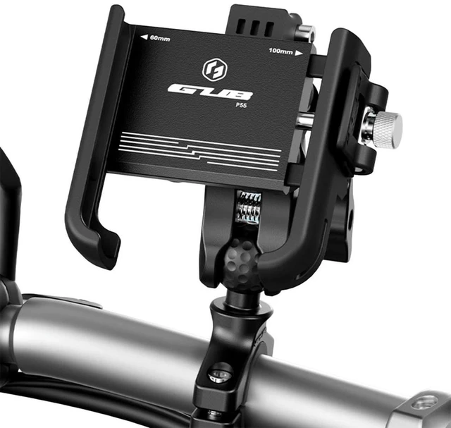 Main image of Motorcycle Bike Phone Holder Mount Not Block Camera Bicycle Phone Clip with 720 Degree Rotation for 4.7-7.2 Inch Phones