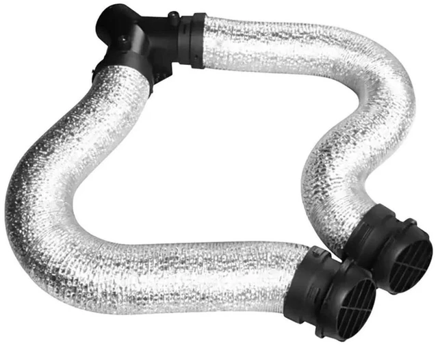 Main image of Diesel Parking Heater Y-Shaped Air Outlet Hose 75Mm Extension Hose For RV Camper Trailer Hose