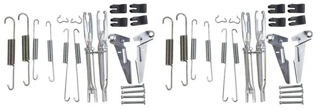 Main image of 2X Rear Brake Shoes Adjuster & Parts Kit For Toyota Hilux GGN25 KUN26 4X4 Ute 2005-2015 Rear Brake 04943-0K030