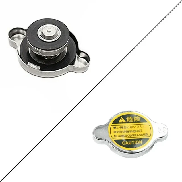 Alt view image 2 of 3 - 5Pcs 32Mm 1.25Inch Radiator Fill Neck 0.9Bar Radiator Cap Universal