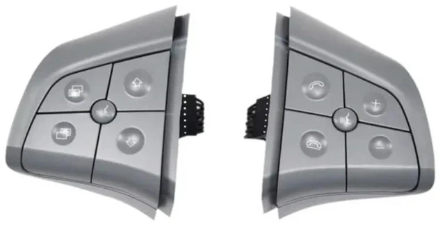 Main image of Car Steering Wheel Button Switch Assembly Multifunction Switch For Mercedes Benz ML B R Class W164 W245 W251 Gray