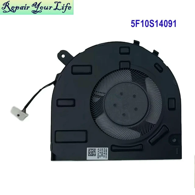 Alt view image 3 of 3 - CPU Cooler Fan For Slim 5 16ABR8 5 16IRL8 5 16IRU9 Computer Cooling Fans 5F10S14091 DC280013MV0 BAPD0906R5H Y005
