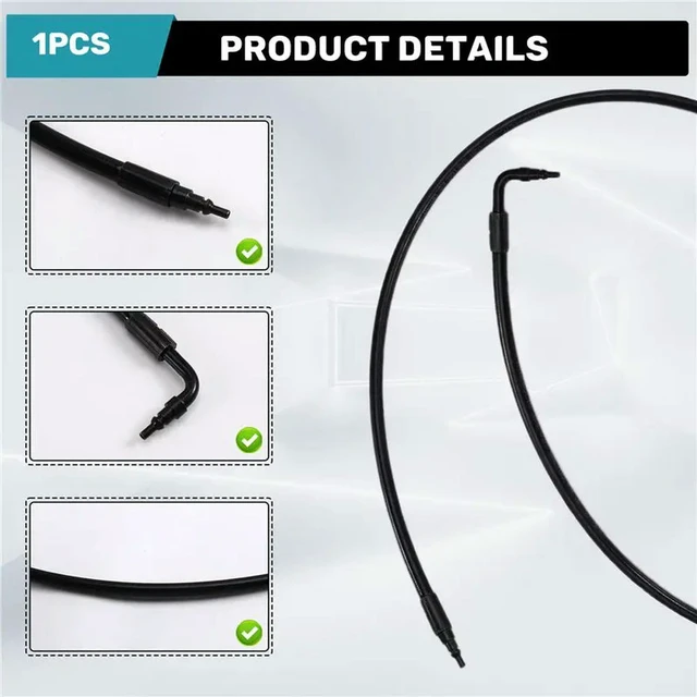 Alt view image 3 of 3 - Spare Parts For Volvo Truck Cabs Tilt Hose 870Mm- 21886797 22094953 Replacement Accessories