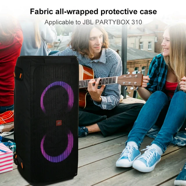 Alt view image 3 of 3 - Speaker Cover Waterproof Protective Case Scratch Resistant Speaker Protector for JBL PartyBox 310 Bluetooth-Compatible Speaker