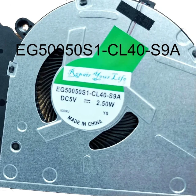 Alt view image 2 of 3 - CPU Cooling Fan for 250 255 G10 TPN-Q287 15-fc 15z-fc000 FC0082AU FC0083AU FC0106AU Laptop Cooler Radiator N38472 001 N38473