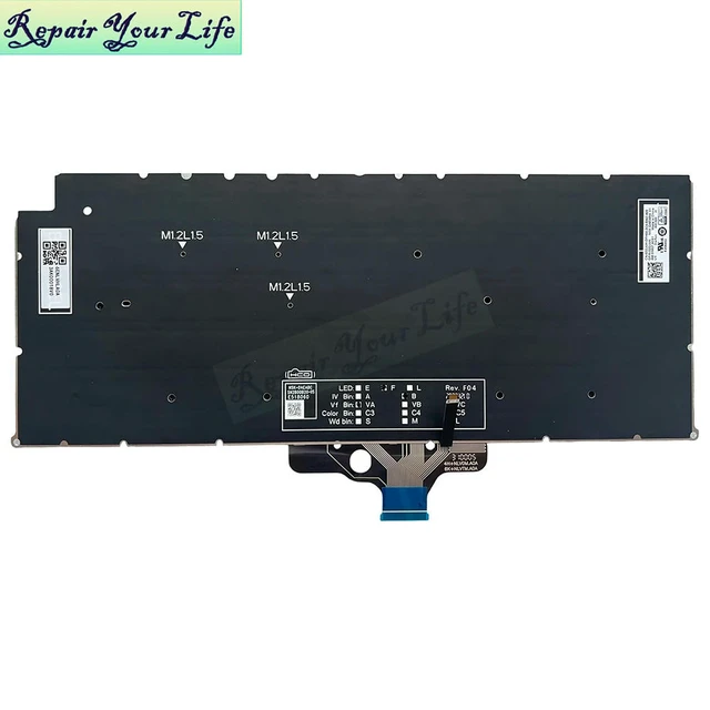 Alt view image 2 of 3 - 2DJVH US Backlit Keyboard For Latitude 7340 7350 2-in-1 P178G P179G 2024 02DJVH USA English Backlight Notebook Keyboards/Teclado
