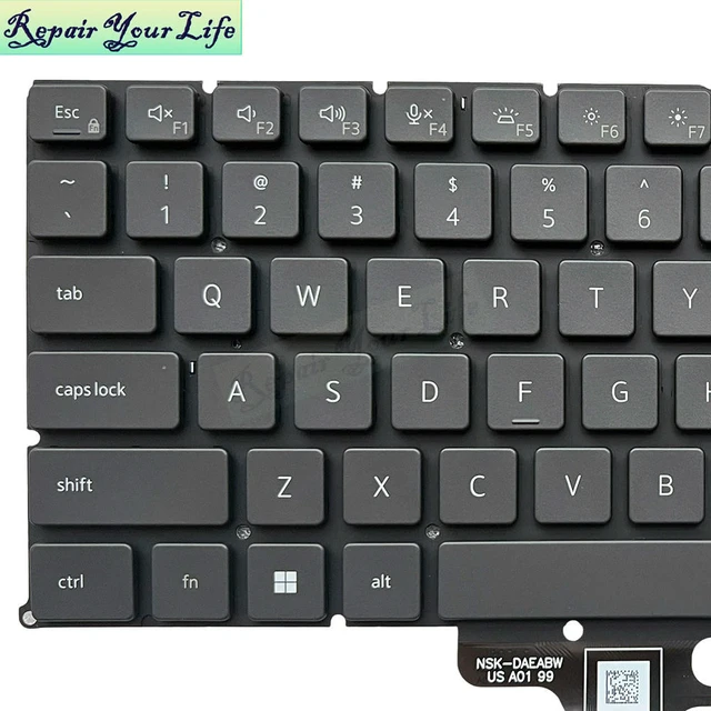 Alt view image 3 of 3 - 2DJVH US Backlit Keyboard For Latitude 7340 7350 2-in-1 P178G P179G 2024 02DJVH USA English Backlight Notebook Keyboards/Teclado
