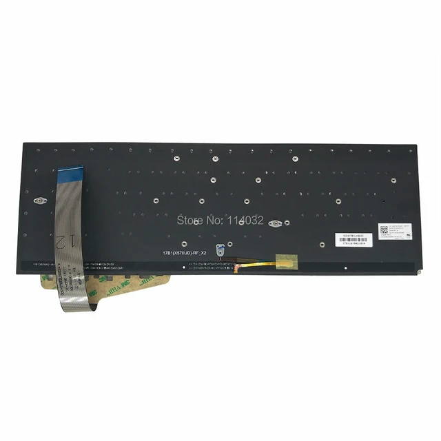 Alt view image 3 of 3 - Replacement Brazil Backlit Keyboards BR Brazilian for VivoBook 15 X570 X570UD K570UD K570ZD M570DD 560bbr00 5602BR00