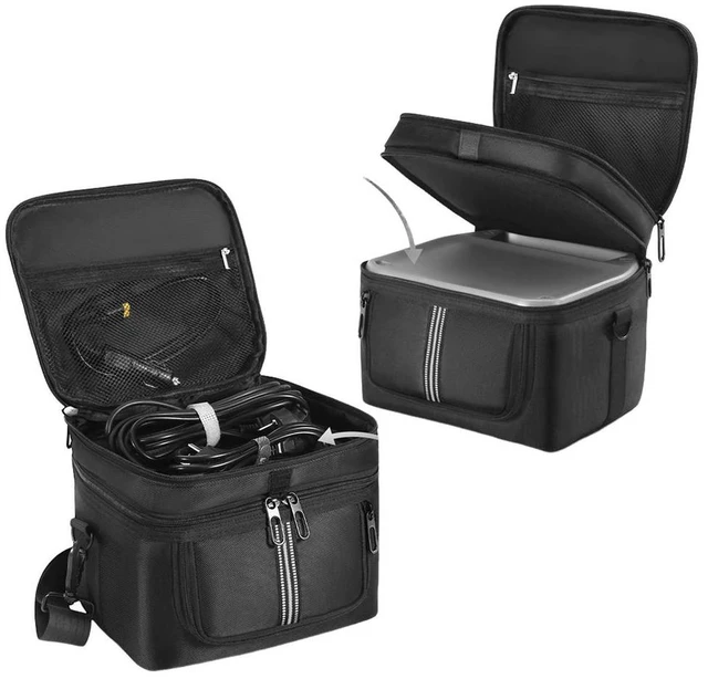 Main image of Carrying Case for Ef Ecoflow River 2 Travel Carrying Bag Protective Case Anti-drop Multiple Pockets with Shoulder Strap & Handle