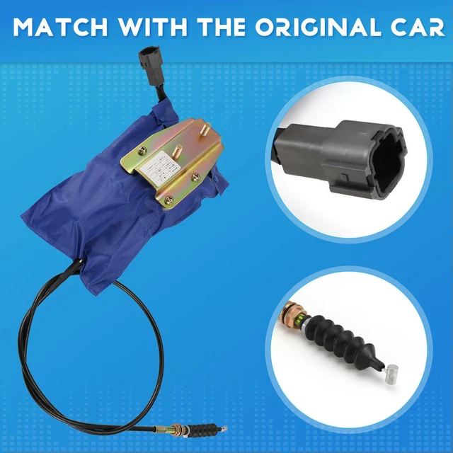 Alt view image 2 of 3 - 24V Stop Solenoid Motor Electric Flameout Shut Down Motor Switch 1819002270 For Isuzu 4BG1 6BG1 Engine 181900-2270
