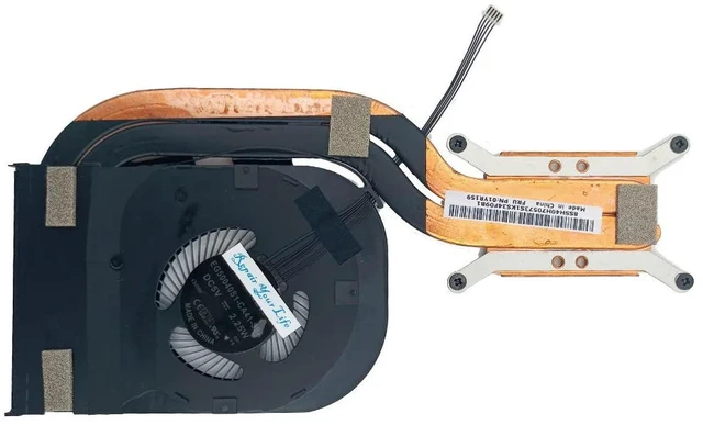 Main image of 01YR159 CPU Heatsink Cooling Fan For ThinkPad X1 Carbon 6th Gen Cooler Radiator 01YR204 AT16R001SS0 EG50040S1-CA41-S9A